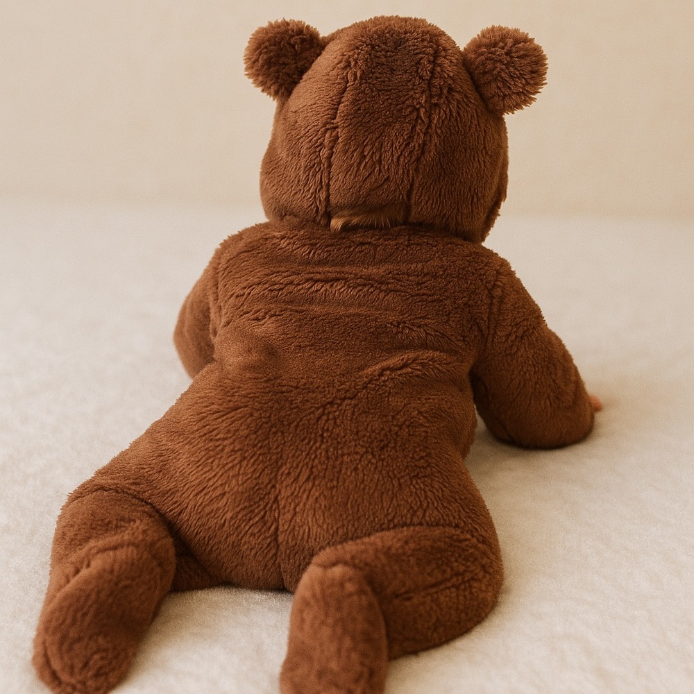 NWT NB Carter’s Fur Bear One Piece